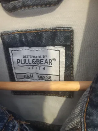 Chaleco Vaquero Pull&Bear Talla M