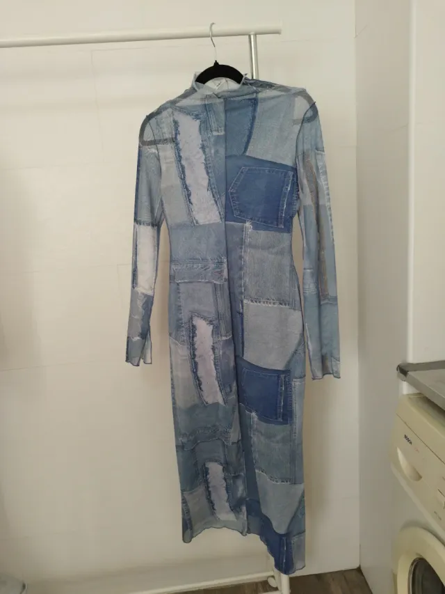 Vestido de Retalhos Zara