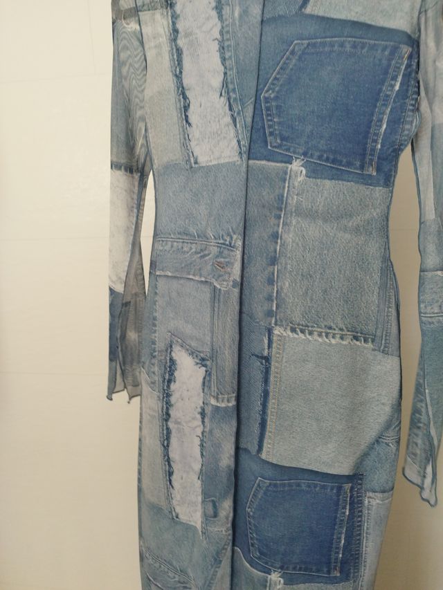 Vestido de Retalhos Zara