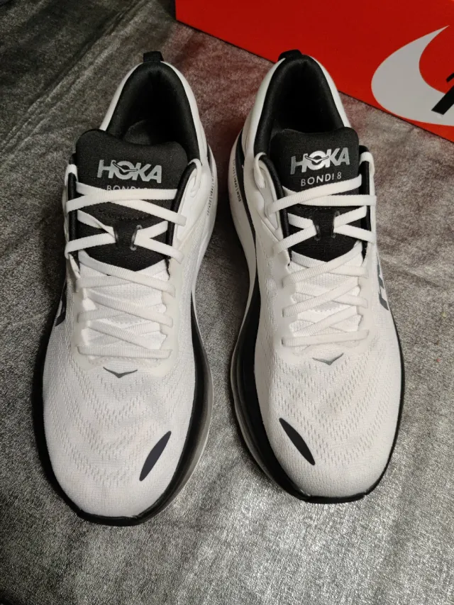 Zapatillas Hoka Bondi 8 Blancas Talla 48 EU 13D US
