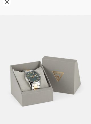 Reloj Guess Monte Plata y Oro