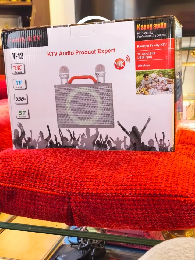 Altavoz Karaoke K song audio V-12 Bluetooth