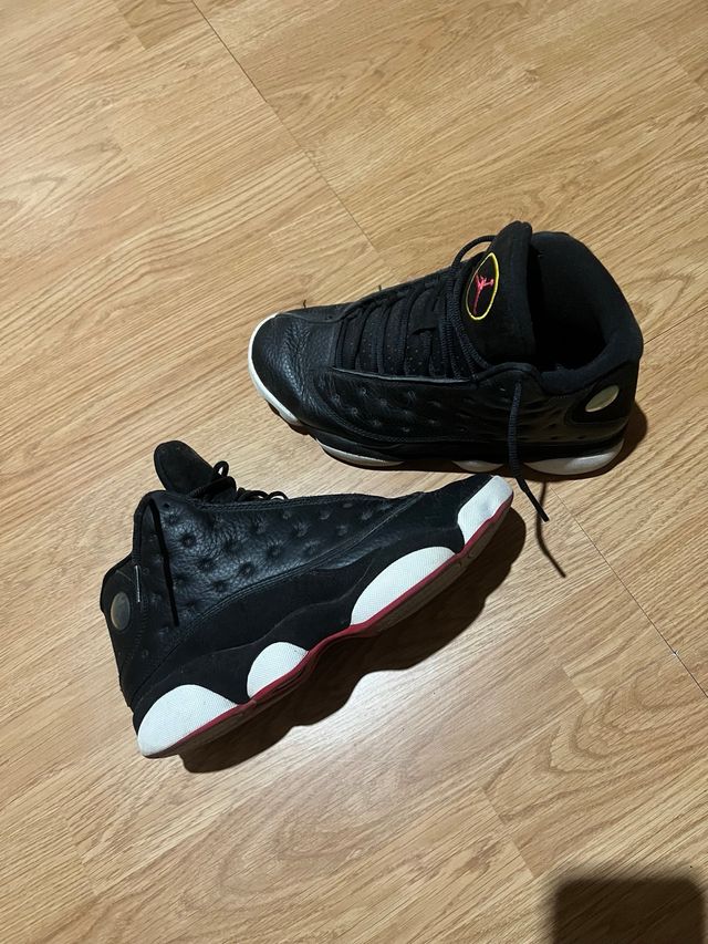 Jordan 13 Negro/Rojo