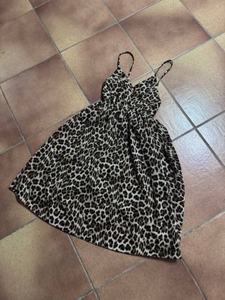 Vestito Leopardato Taglia Unica