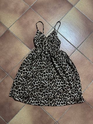 Vestito Leopardato Taglia Unica