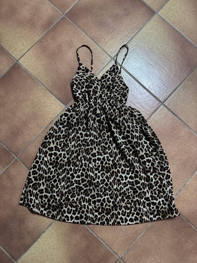 Vestito Leopardato Taglia Unica
