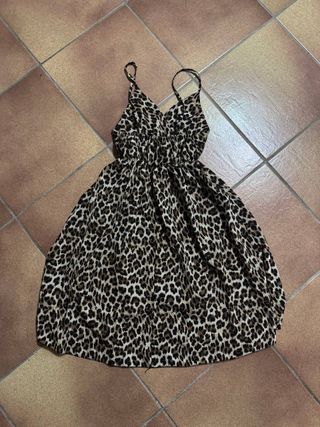 Vestito Leopardato Taglia Unica