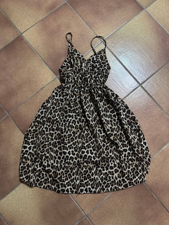 Vestito Leopardato Taglia Unica