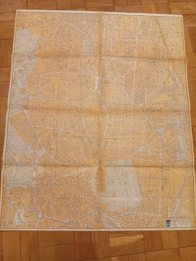 Plano Metro Madrid Sector Central