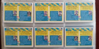 PALAMÓS CF 1995 6 CROMOS 12 JUGADORES
