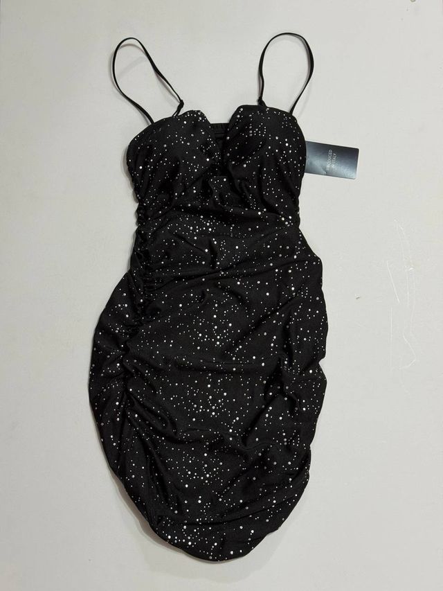 Abito tubino effetto stellato Taglia Unica