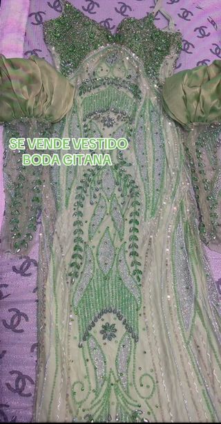 Vestido de boda gitana