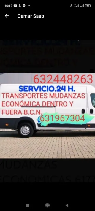 Servicio de mudanzas en Barcelona y alrededores