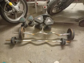 Mancuernas Domyos hexagonales