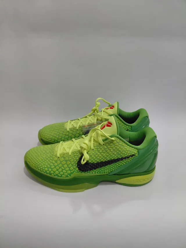 Nike Kobe 6 Proto Grinch Verde Giallo
