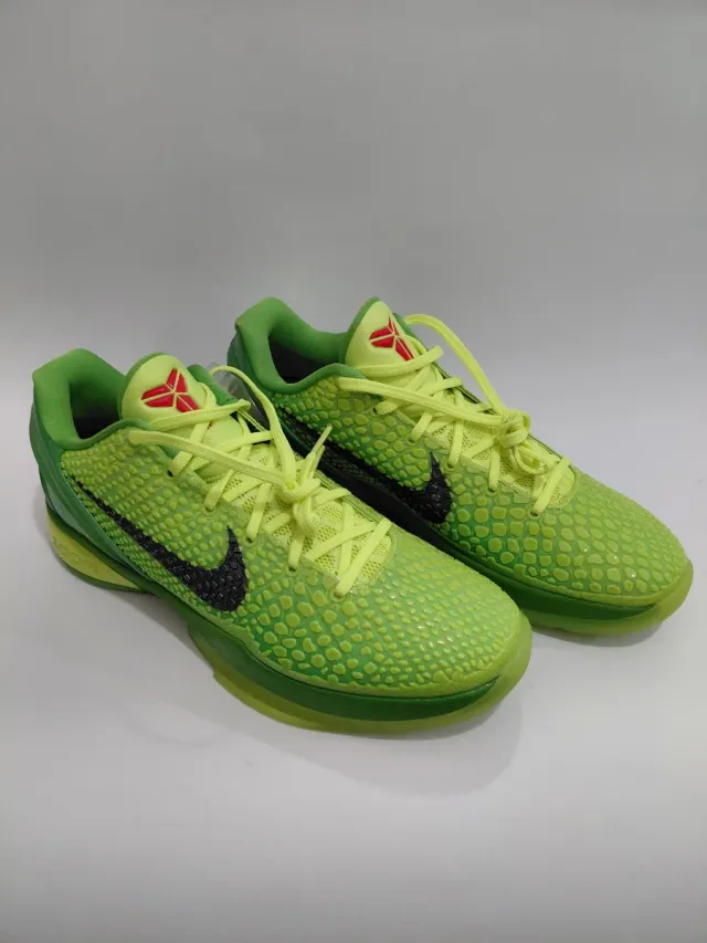 Nike Kobe 6 Proto Grinch Verde Giallo