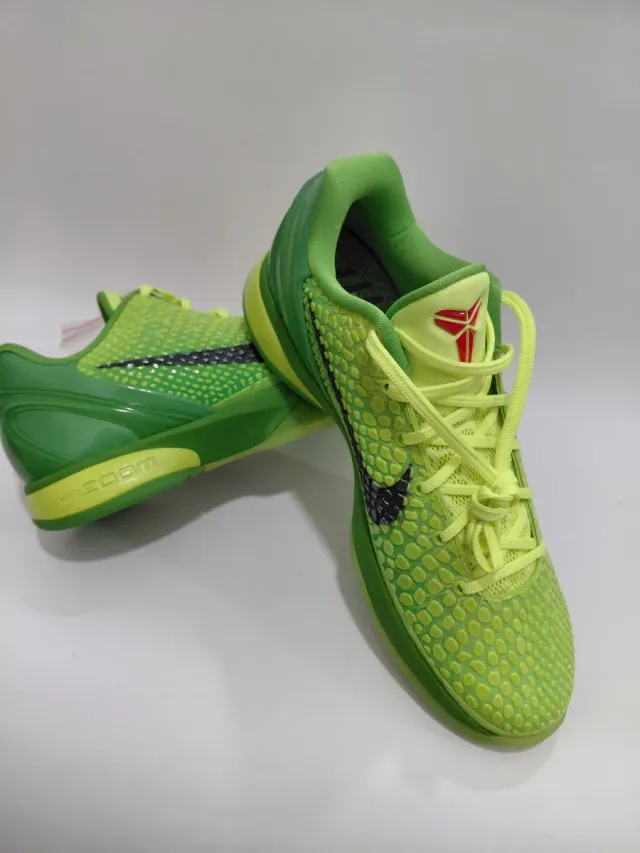 Nike Kobe 6 Proto Grinch Verde Giallo