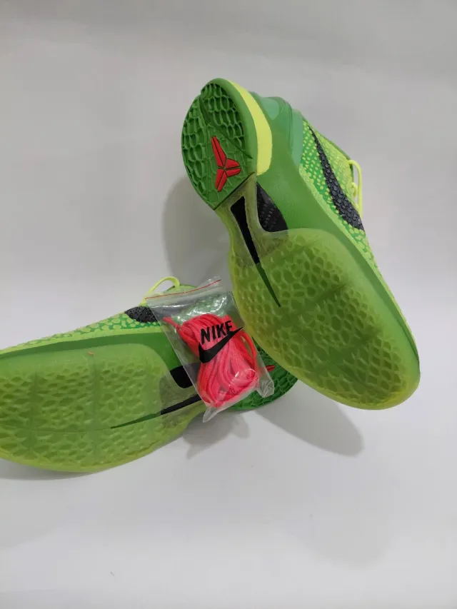 Nike Kobe 6 Proto Grinch Verde Giallo