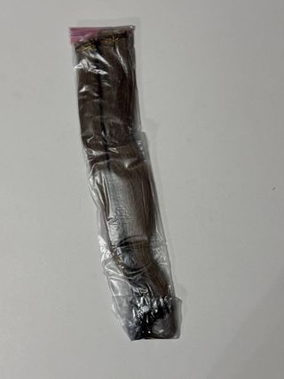 Extensiones cabello castaño 60cm clip