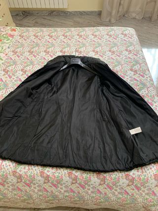 Piumino donna lungo nero