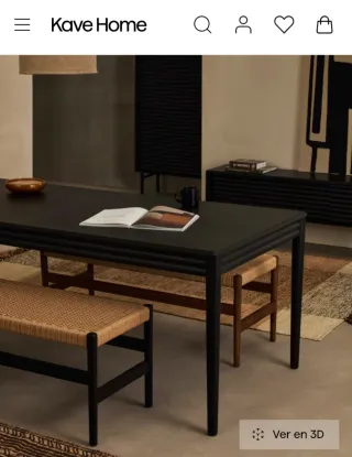 Mesa extensible Kave Home Lenon