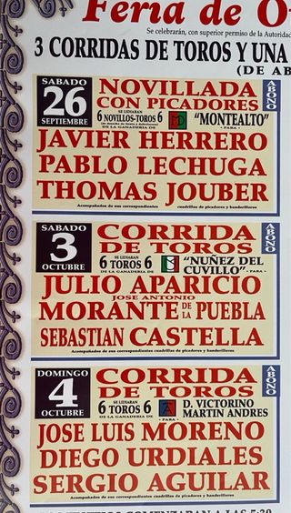 CARTEL DE LA FERIA DE OTOÑO 2009