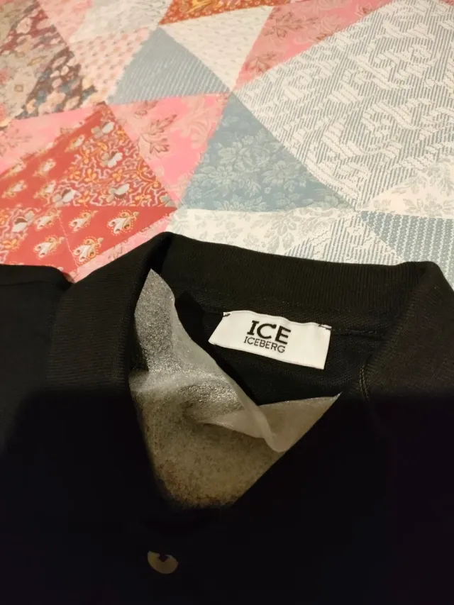 Polo Iceberg uomo nero