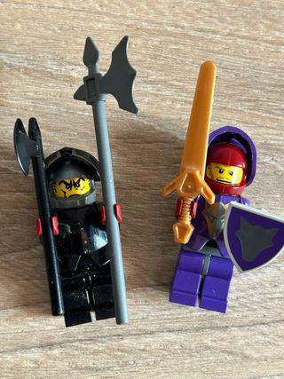 Lotto minifigure Lego 8877 knights kingdom
