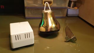 BTICINO TERRANEO CAMPANA BRONCE + ALIMENTACIÓN