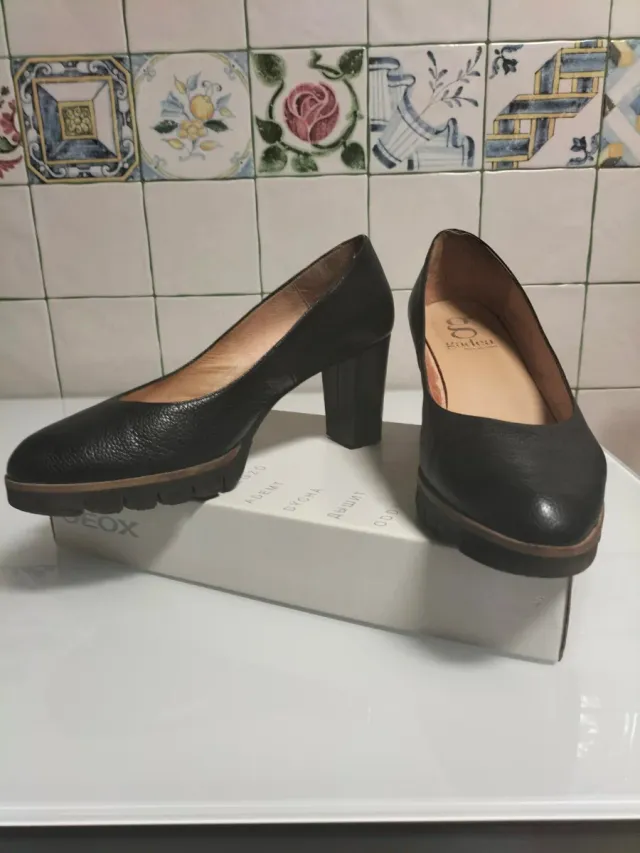 Zapatos de tacón Gadea Marrón/Negro Talla 41