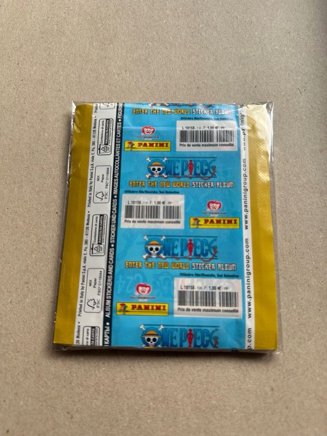 Sobres One Piece Panini