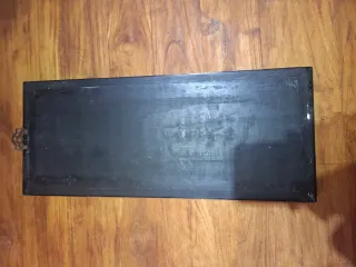 Panel japonés con incrustaciones de nácar