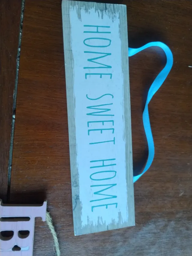 Letreros decorativos Home Sweet Home y Ibiza