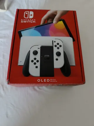 Nintendo Switch OLED Blanca