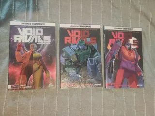 Void Rivals comics Universo Energon 3 números