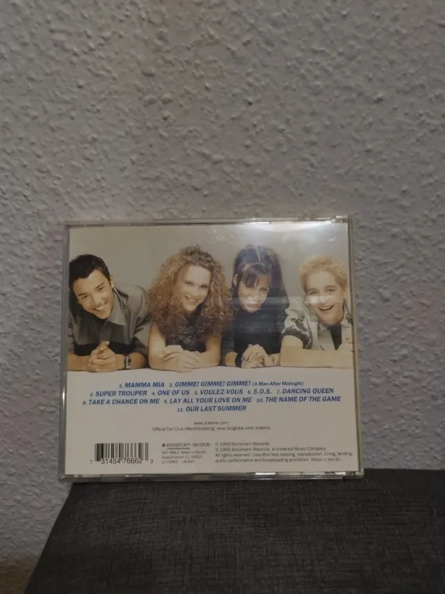 A-Teens CD The Abba Generation 1999