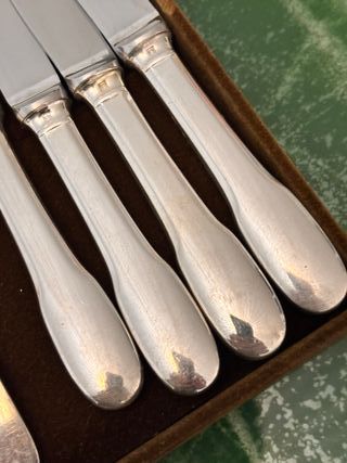 Christofle Cluny Set 20 Posate Argento