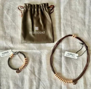 Conjunto Pertegaz: Gargantilla y Pulsera