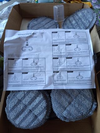 Cabezal Dyson con Mopas y Vaso Medidor