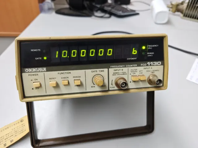 Frecuencímetro Kikusui FCO 1130