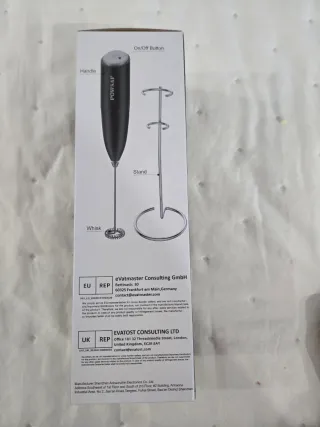 POWSAF Batidor de Leche Eléctrico MF-02
