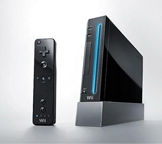 Consola Retro Nintendo Wii Negra