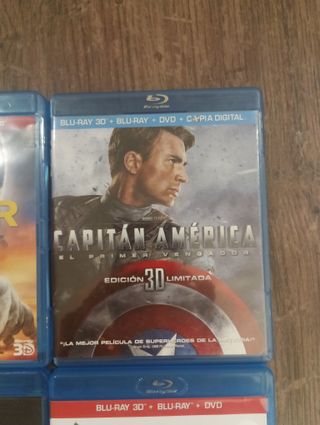Lote Películas Blu-ray 3D: Spider-Man, Avatar, etc