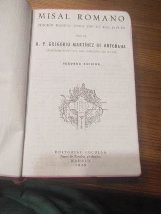 Lote 5 libros religiosos , precio no negociable