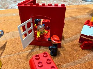 LEGO DUPLO VINTAGE- BOMBEROS - SET X 31 PIEZAS