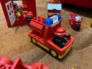 LEGO DUPLO VINTAGE- BOMBEROS - SET X 31 PIEZAS