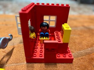 LEGO DUPLO VINTAGE- BOMBEROS - SET X 31 PIEZAS