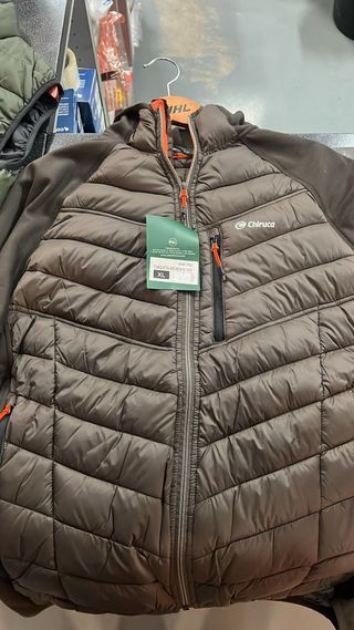 Chaqueta Chiruca acolchada marrón Talla XL