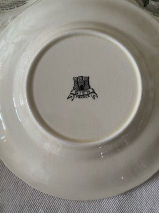 Platos parlantes antiguos Gien Francia