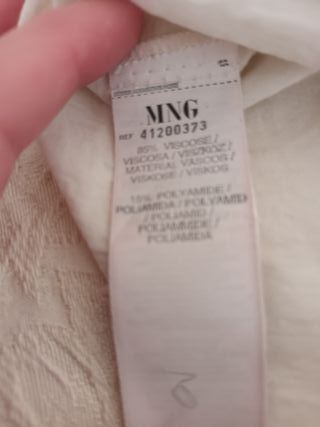 Camisa blanca talla M